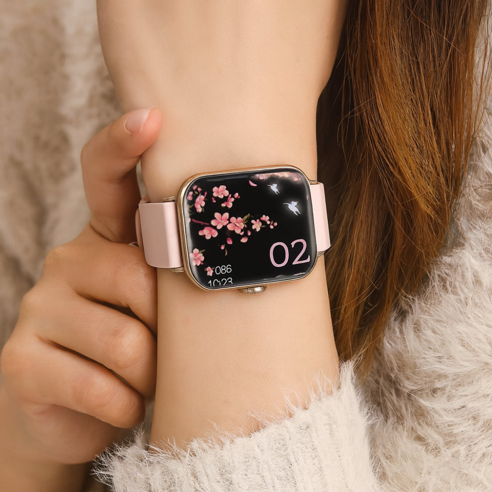 Smartwatch mit Gesundheitsüberwachung und Bluetooth-Anrufen | Temsk