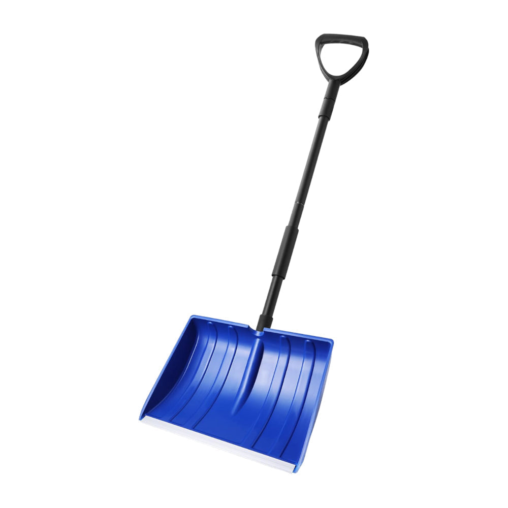 Snow Shovel With Adjustable Handle And Wide Blade Plastic Scoop Tool | Temsk