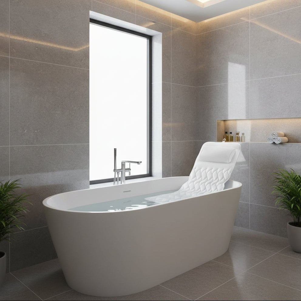 AquaNest Ergonomic Full Body Bathtub Pillow for Comfort | Temsk