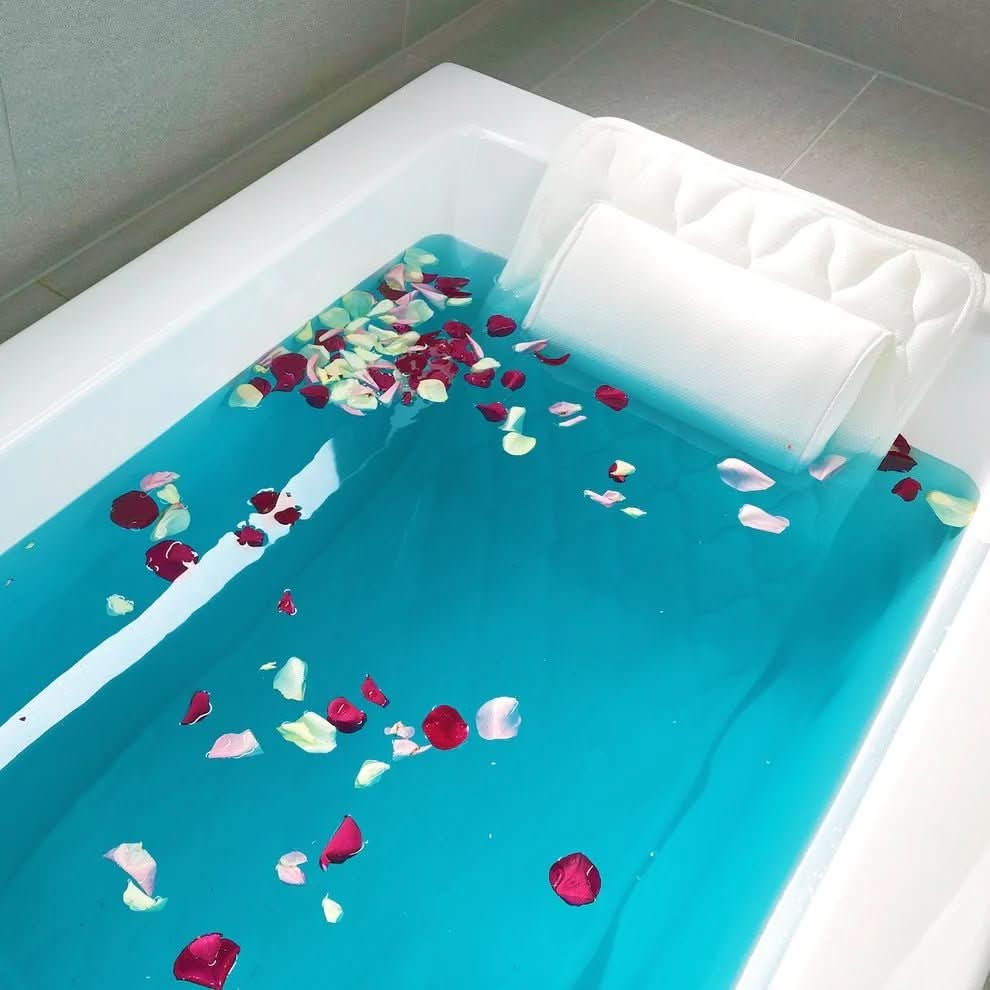 AquaNest Ergonomic Full Body Bathtub Pillow for Comfort | Temsk