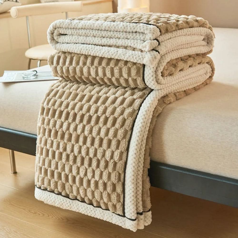LuxeWeave Blanket Thoughtful Gift With Elegant Texture | Temsk