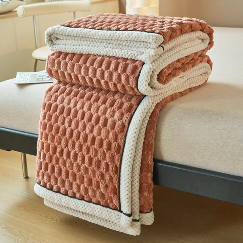 LuxeWeave Blanket Thoughtful Gift With Elegant Texture | Temsk
