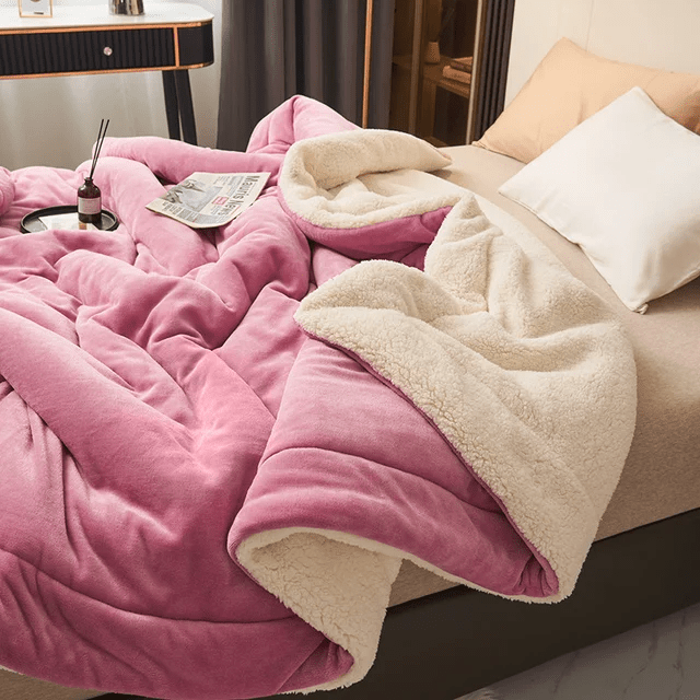 CuddleDream měkká flanelová fleecová deka pro pohodlí a bezpečí | Temsk