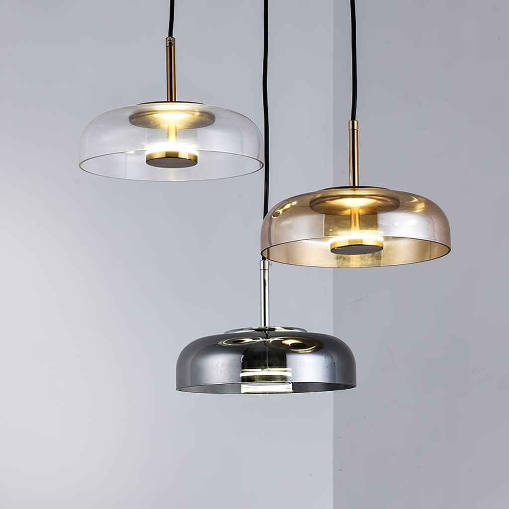 Nova Lux Pendant Lamp for Warm Radiant Ambience in Living Room | Snurv | Temsk