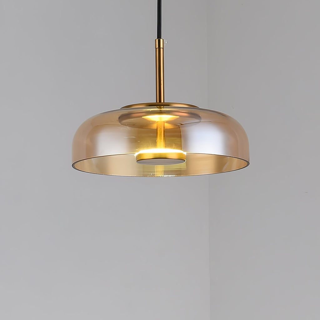 Nova Lux Pendant Lamp for Warm Radiant Ambience in Living Room | Snurv | Temsk