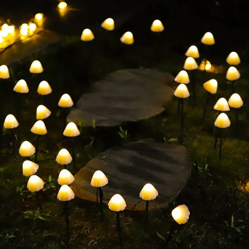 Aurora houbové solární LED světla pro magickou zahradní atmosféru | Temsk