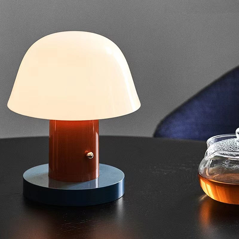 Pilz Schreibtischlampe mit wiederaufladbarer LED-Stimmungsbeleuchtung | Temsk