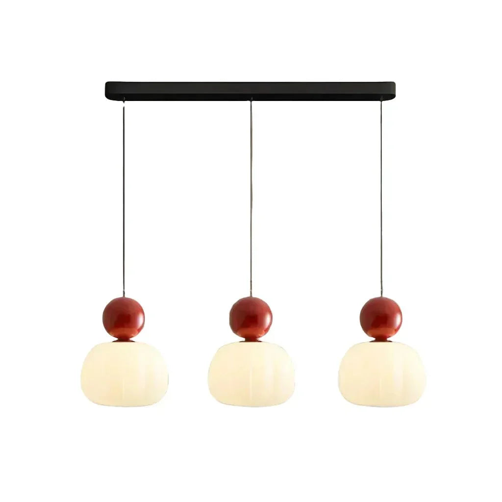 Sphere Pendant Light With Diffuser And Metallic Accents, 12-Inch | Temsk
