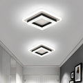 Overlapping Square Frame Ceiling Light Fixture, Modern Design | Temsk