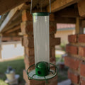 Metal Squirrel Resistant Tube Bird Feeder For Outdoor Backyard Use | Temsk