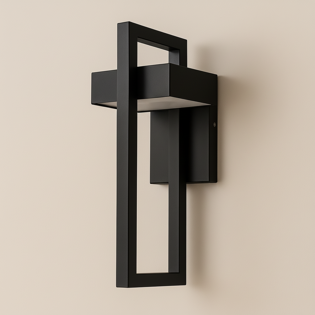 AeroLumen Elegant Modern Outdoor Wall Sconce With LED Illumination | Temsk