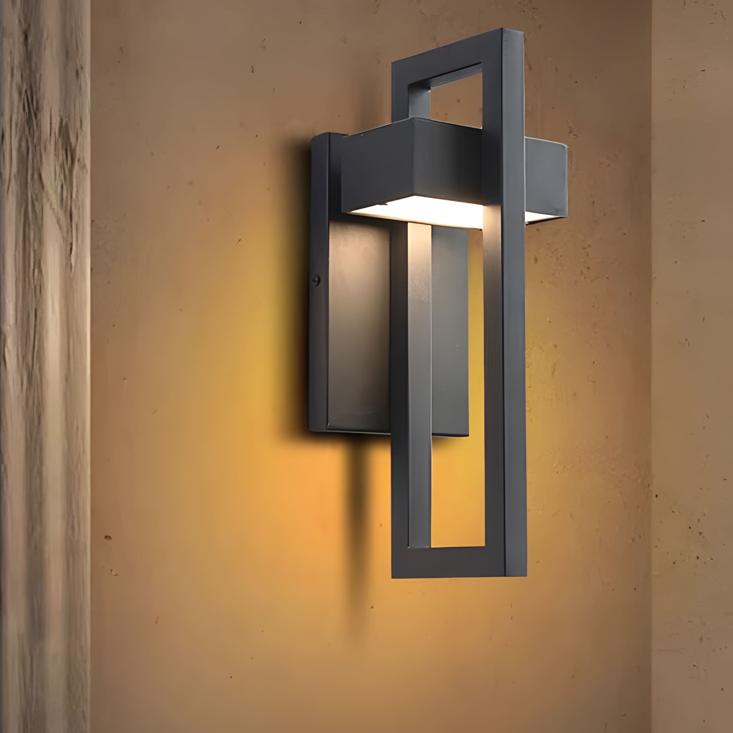 AeroLumen Elegant Modern Outdoor Wall Sconce With LED Illumination | Temsk
