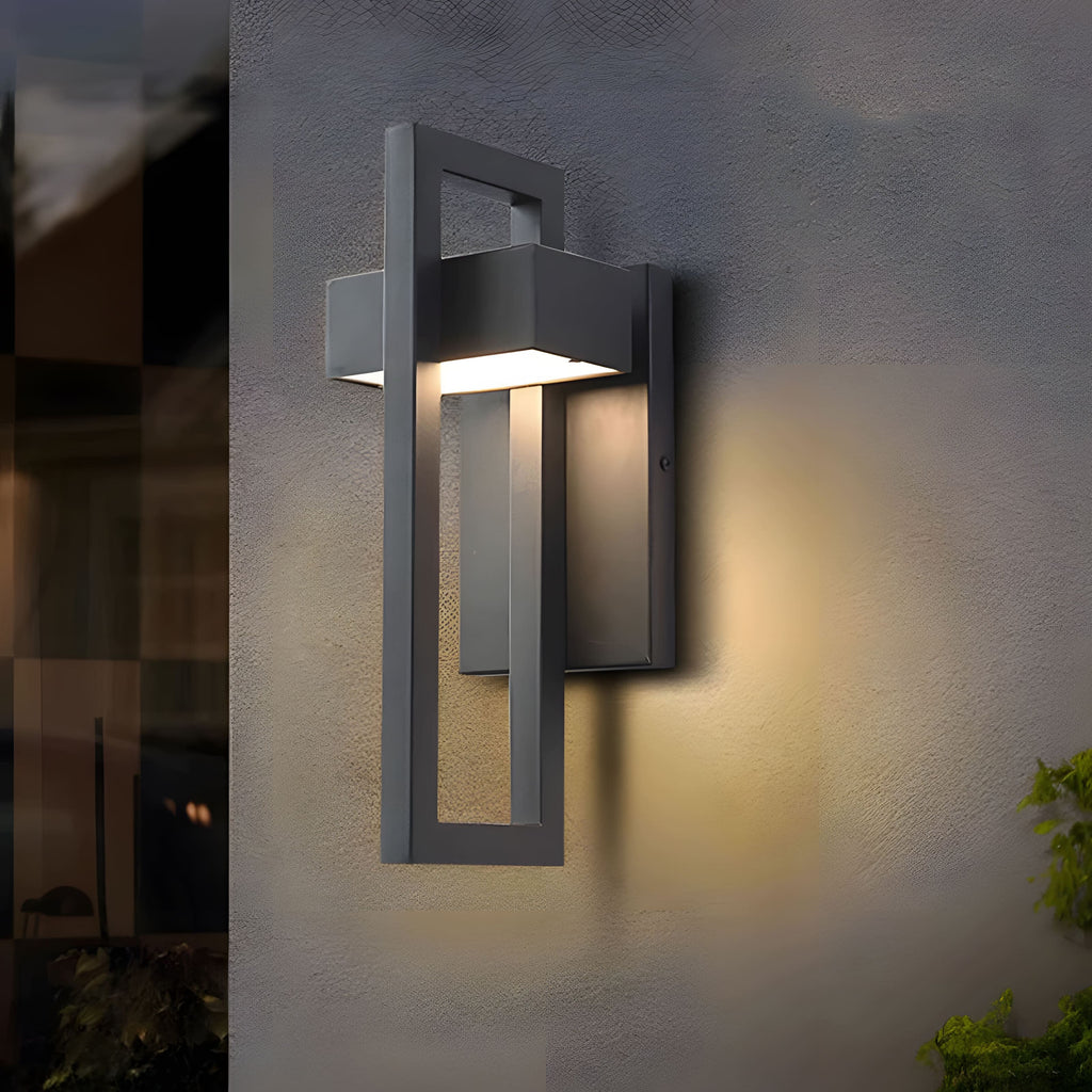 AeroLumen Elegant Modern Outdoor Wall Sconce With LED Illumination | Temsk