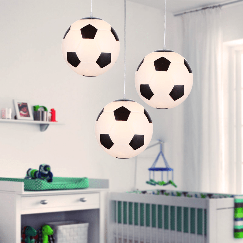 PlayGoal LED Ceiling Light With Football Motif For Children's Rooms | Temsk