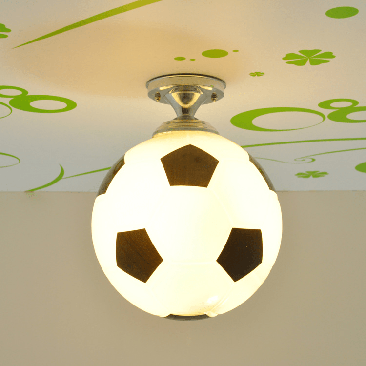 PlayGoal LED Ceiling Light With Football Motif For Children's Rooms | Temsk