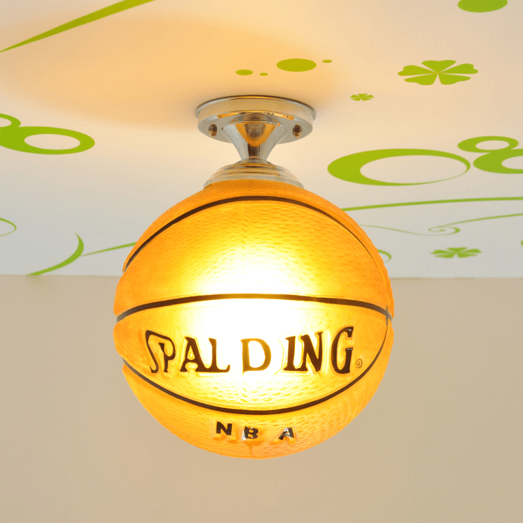 PlayGoal LED Ceiling Light With Football Motif For Children's Rooms | Temsk