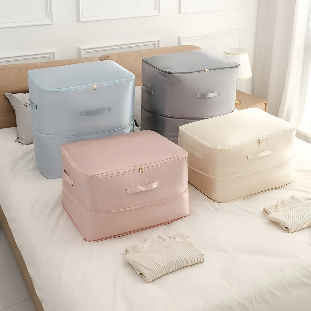 Closet Organization With Compression Bags For Clothes And Bedding | Temsk