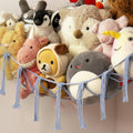 Macrame Hanging Toy Hammock Organizer For Stuffed Animals | Temsk