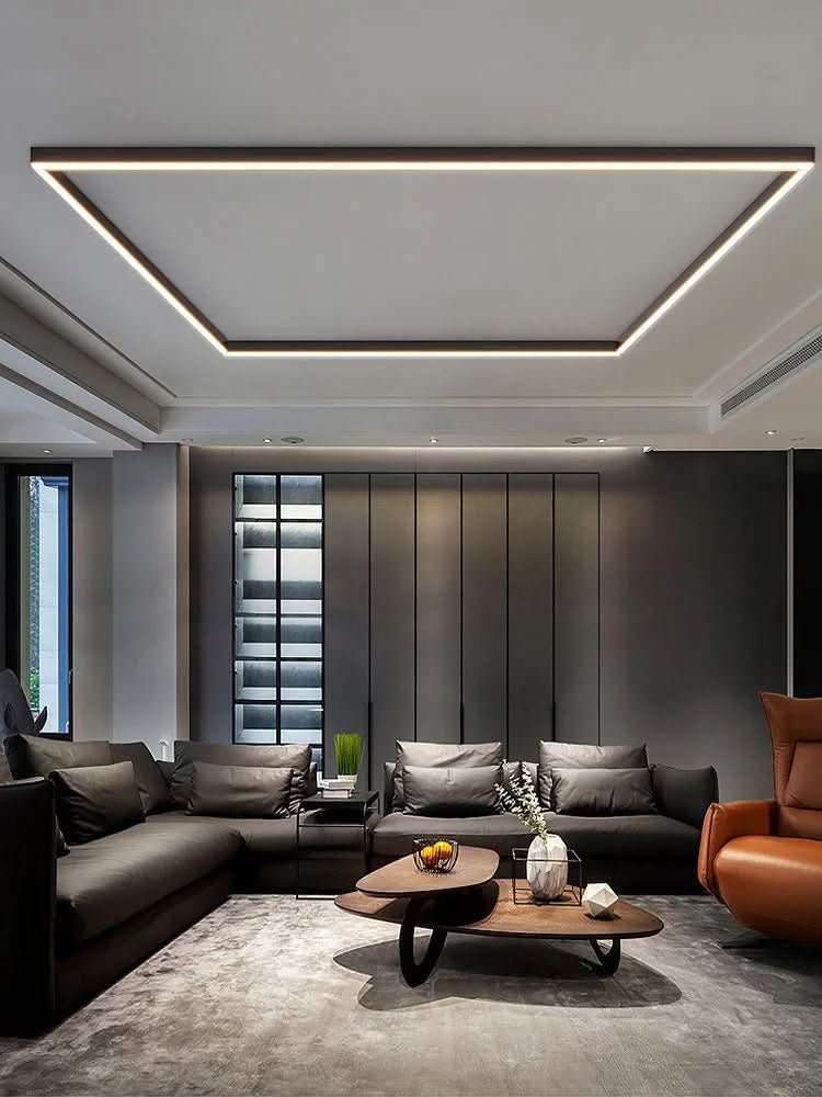 LumaNova LED Ceiling Lamp - Minimalist Scandinavian Design With Bright Luminosity | Temsk