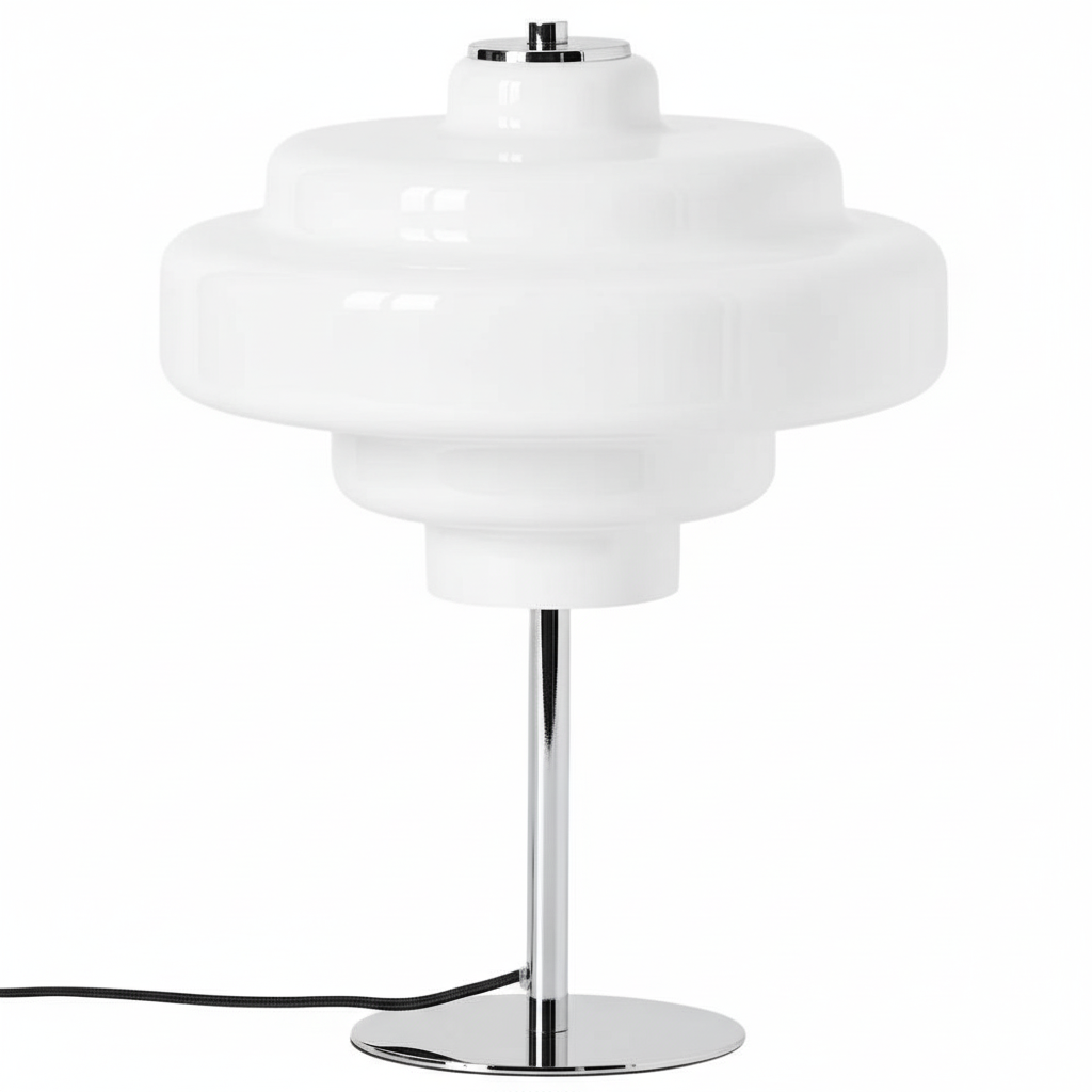 Coloured Glass Table Lamp In Bauhaus Style Pendant | Temsk
