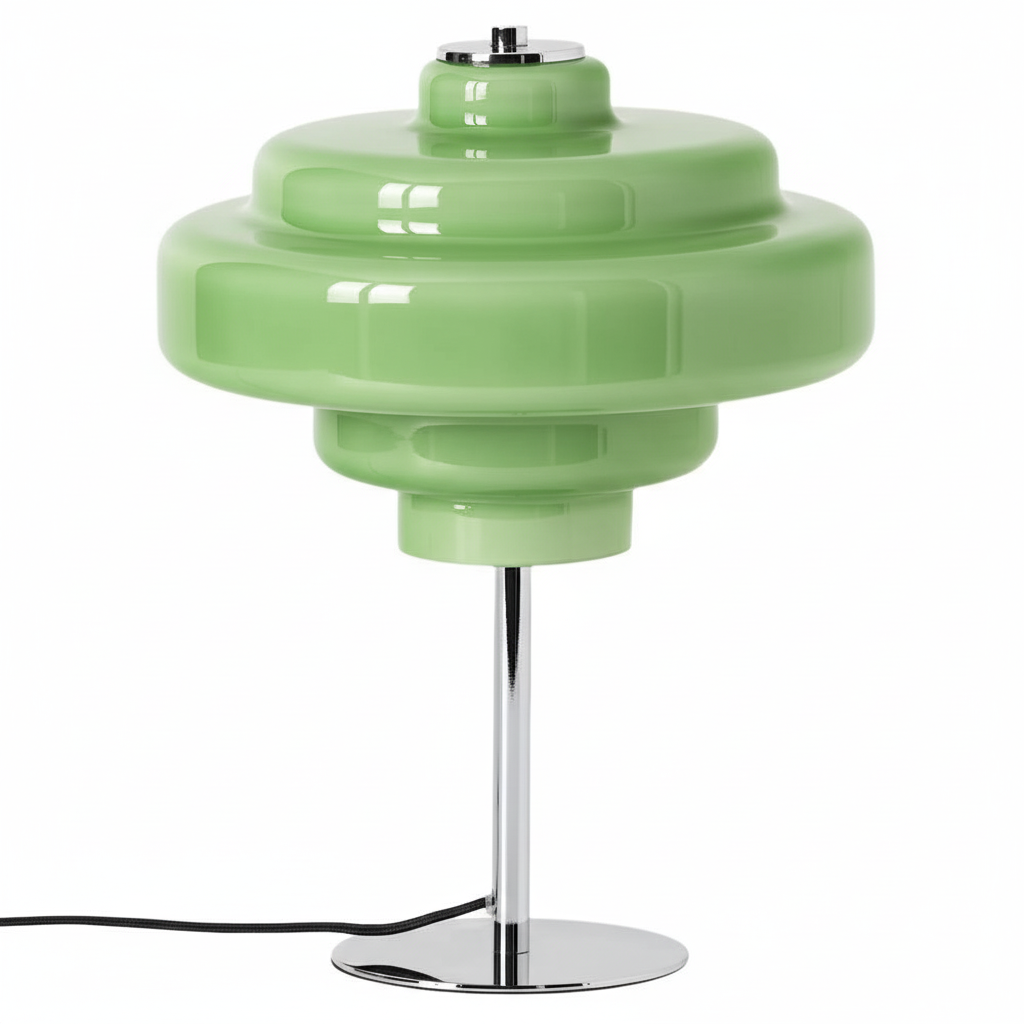 Coloured Glass Table Lamp In Bauhaus Style Pendant | Temsk