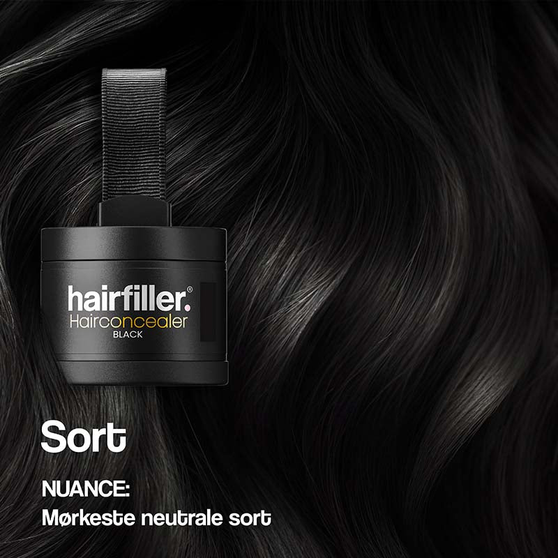 Instant Hair Concealer Powder for Roots, Gray Hair & Thinning Hair | Temsk