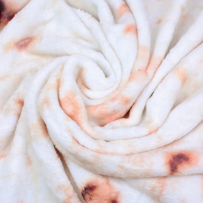 Taco Cuddle Cozy Taco Flannel Blanket With Funny Tortilla Design | Temsk