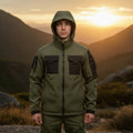 AeroGuard Pro Tactical Waterproof and Windproof Jacket for Outdoor Adventures | Temsk