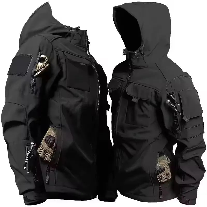 AeroGuard Pro Tactical Waterproof and Windproof Jacket for Outdoor Adventures | Temsk