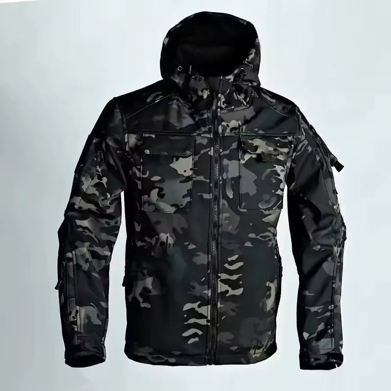 AeroGuard Pro Tactical Waterproof and Windproof Jacket for Outdoor Adventures | Temsk