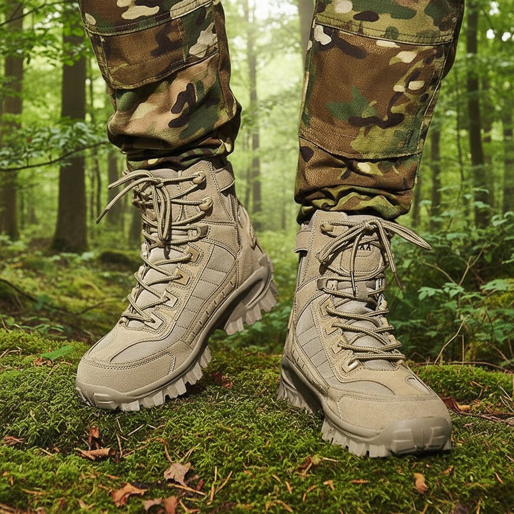 Steadline Waterproof Tactical Hiking Boots For Maximum Stability | Temsk