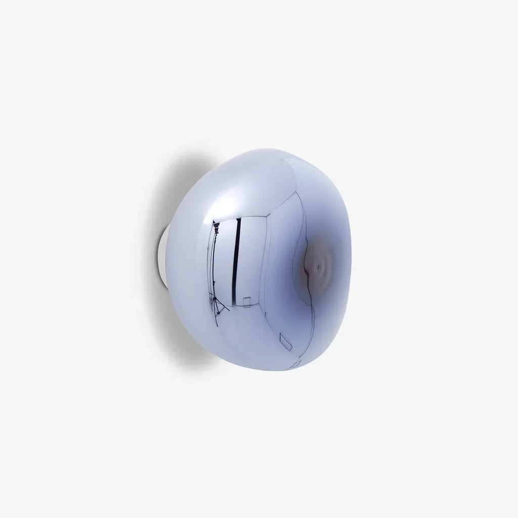 Melted Acrylic Wall Light Fixture With Sculptural Shade | Temsk