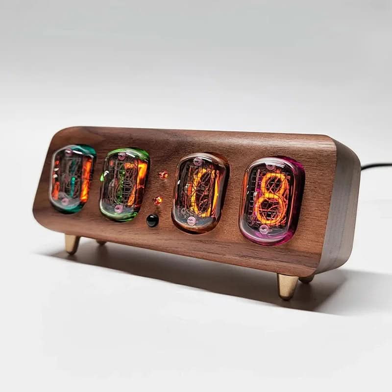 AuroraNix nixie-ur med Bluetooth-styring til moderne boligindretning | Temsk
