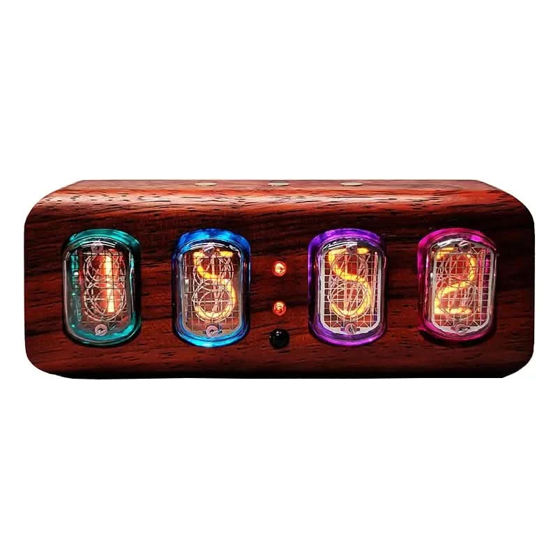 AuroraNix nixie-ur med Bluetooth-styring til moderne boligindretning | Temsk