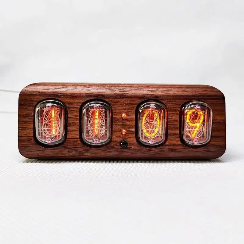 AuroraNix nixie-ur med Bluetooth-styring til moderne boligindretning | Temsk