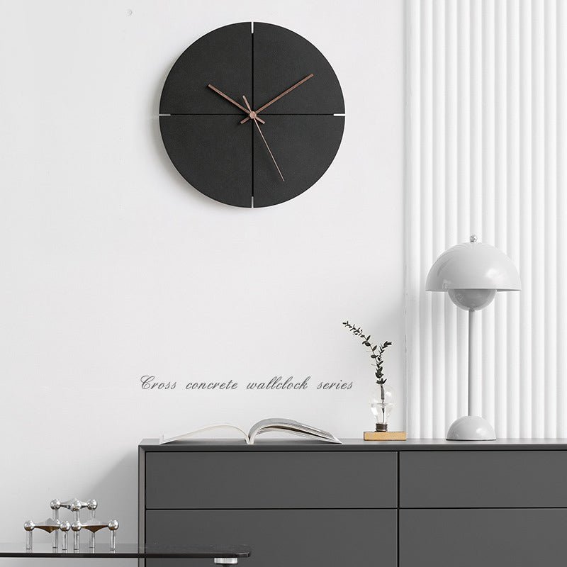 Calm Clock Modern Decorative Wall Clock With Silent Movement | Temsk