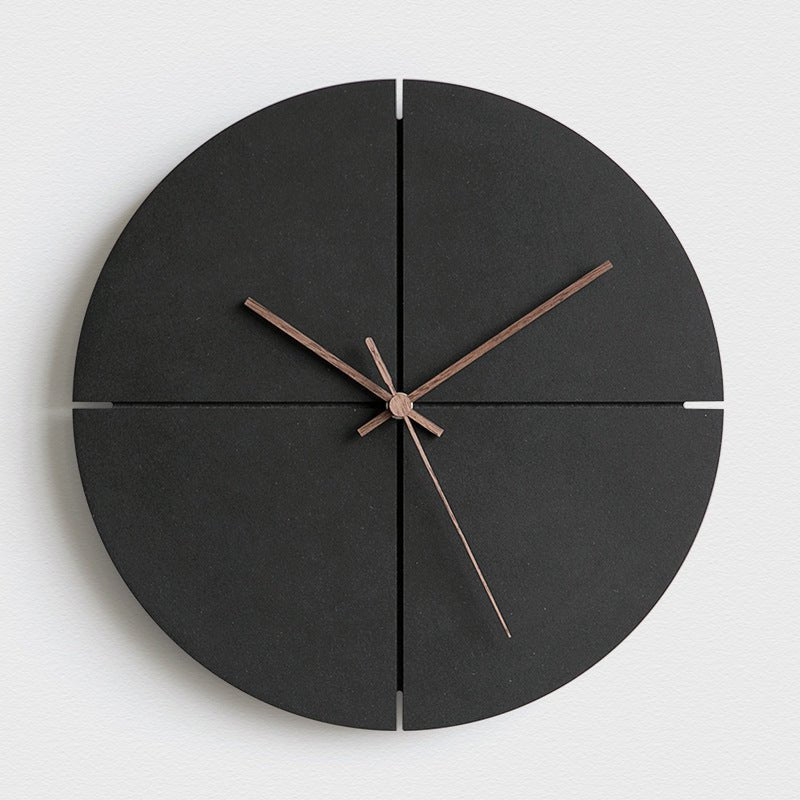 Calm Clock Modern Decorative Wall Clock With Silent Movement | Temsk