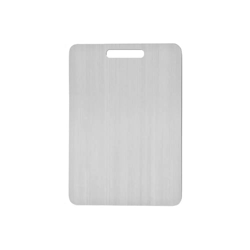 Tábua de Corte AeroStone em Aço Inoxidável de Titânio para Preparação Limpa e Higiénica | Temsk