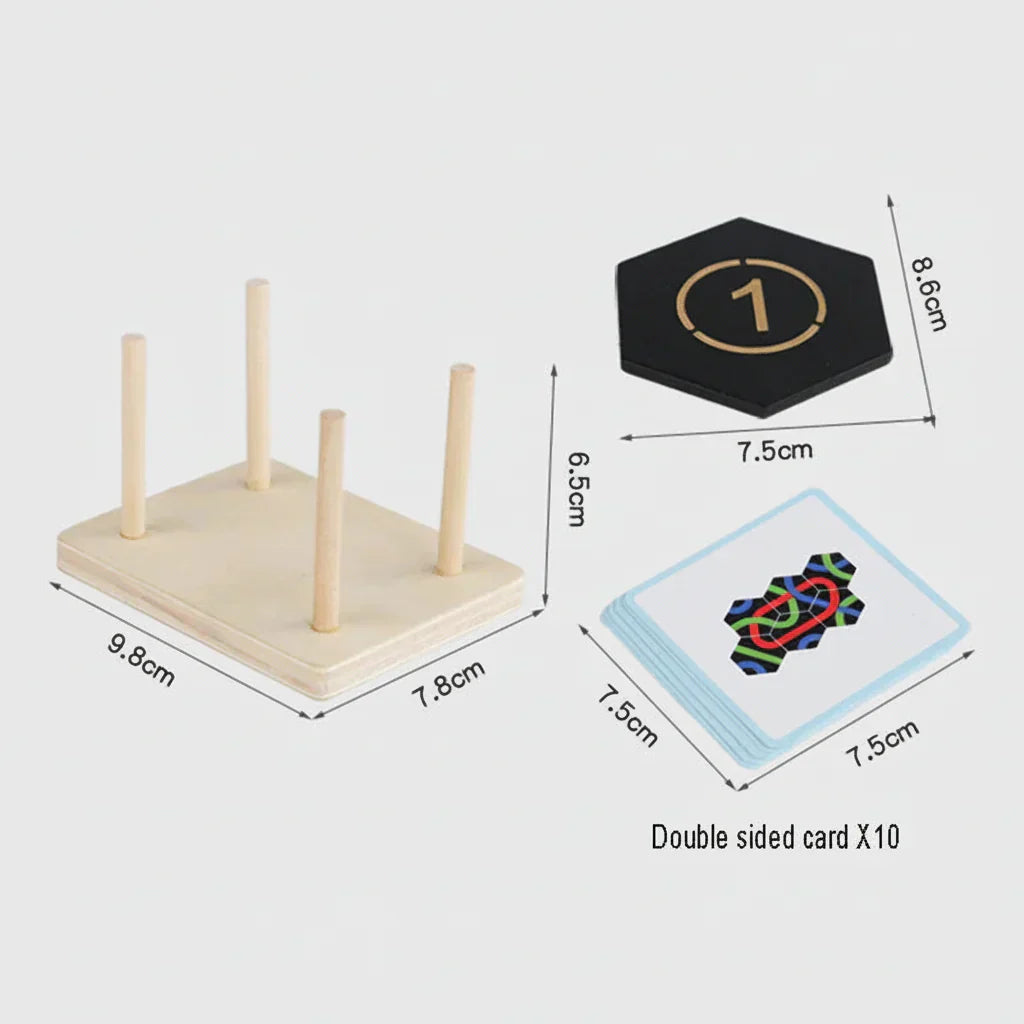 Puzzle a logická desková hra pro děti vzdělávací hračka | Temsk