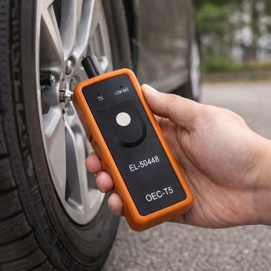 Kabelloses TPMS-Neulernwerkzeug zur einfachen Reifensensor-Rücksetzung | Temsk