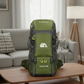 TrailFlex 50L Hiking Backpack With Breathable Back Panel And Shoe Compartment | Temsk