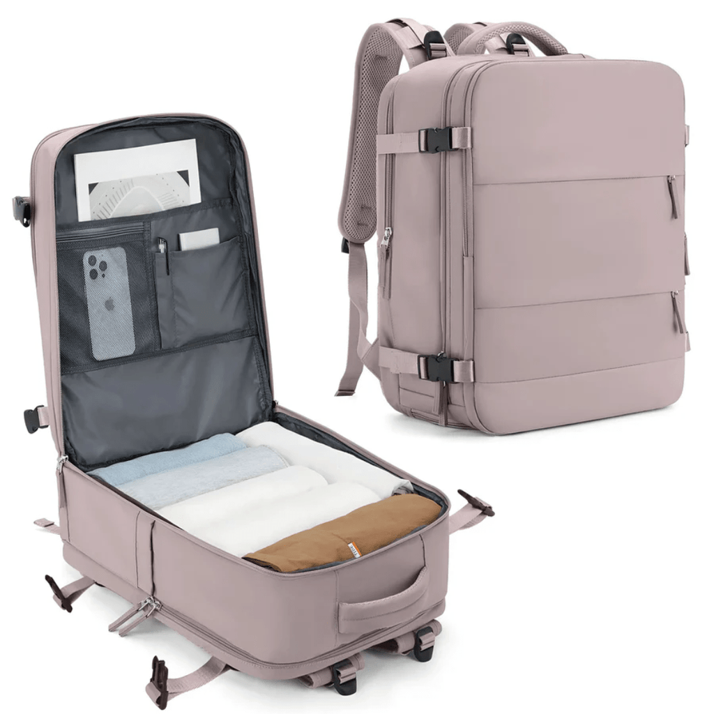 VoyageMate Carry-On Luggage With Smart Compartments And Travel-Friendly Design | Temsk