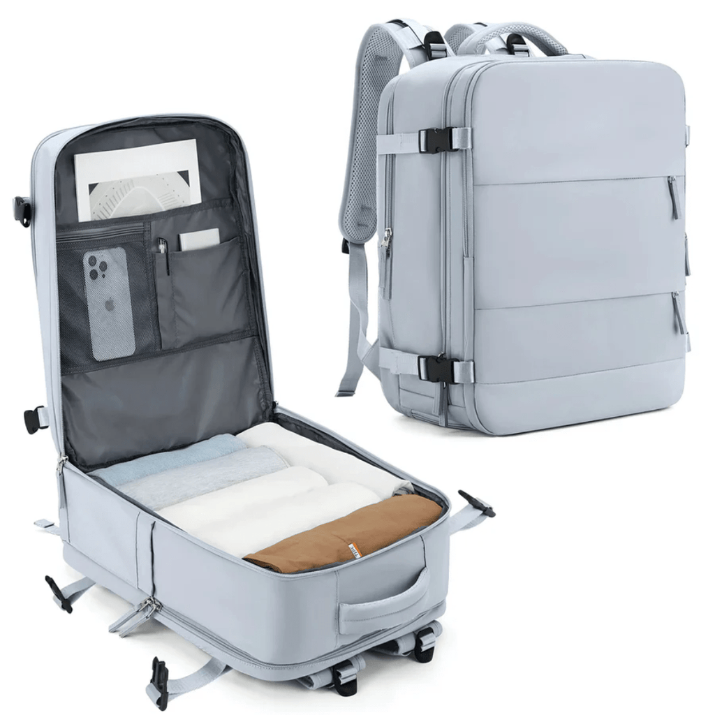 VoyageMate Carry-On Luggage With Smart Compartments And Travel-Friendly Design | Temsk