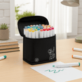 AstraFlex Sketch Pen Set With 48 Vibrant Inks For Sketching And Shading | Temsk