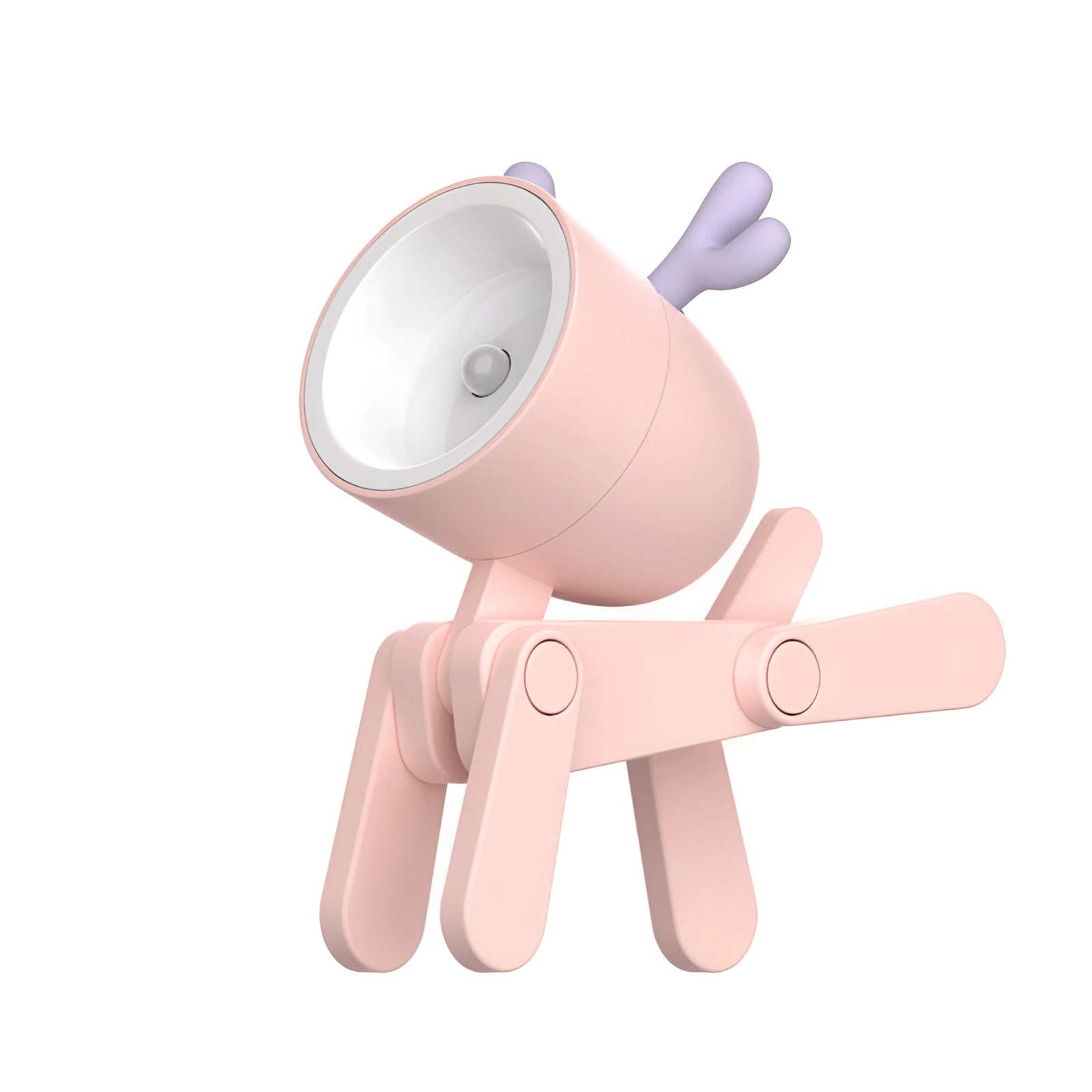 BlossomClip Clip-On LED USB Desk Lamp In Pink With Flexible Arm | Temsk