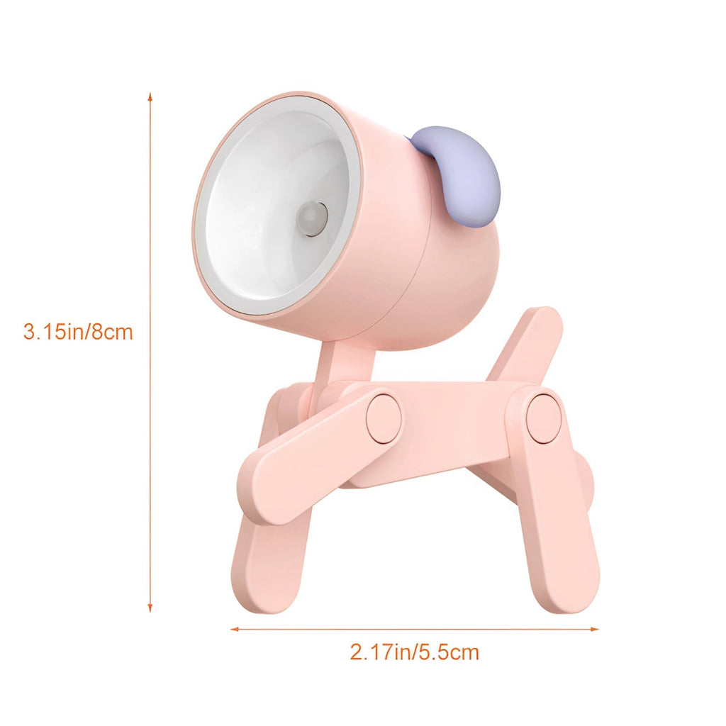 BlossomClip Clip-On LED USB Desk Lamp In Pink With Flexible Arm | Temsk