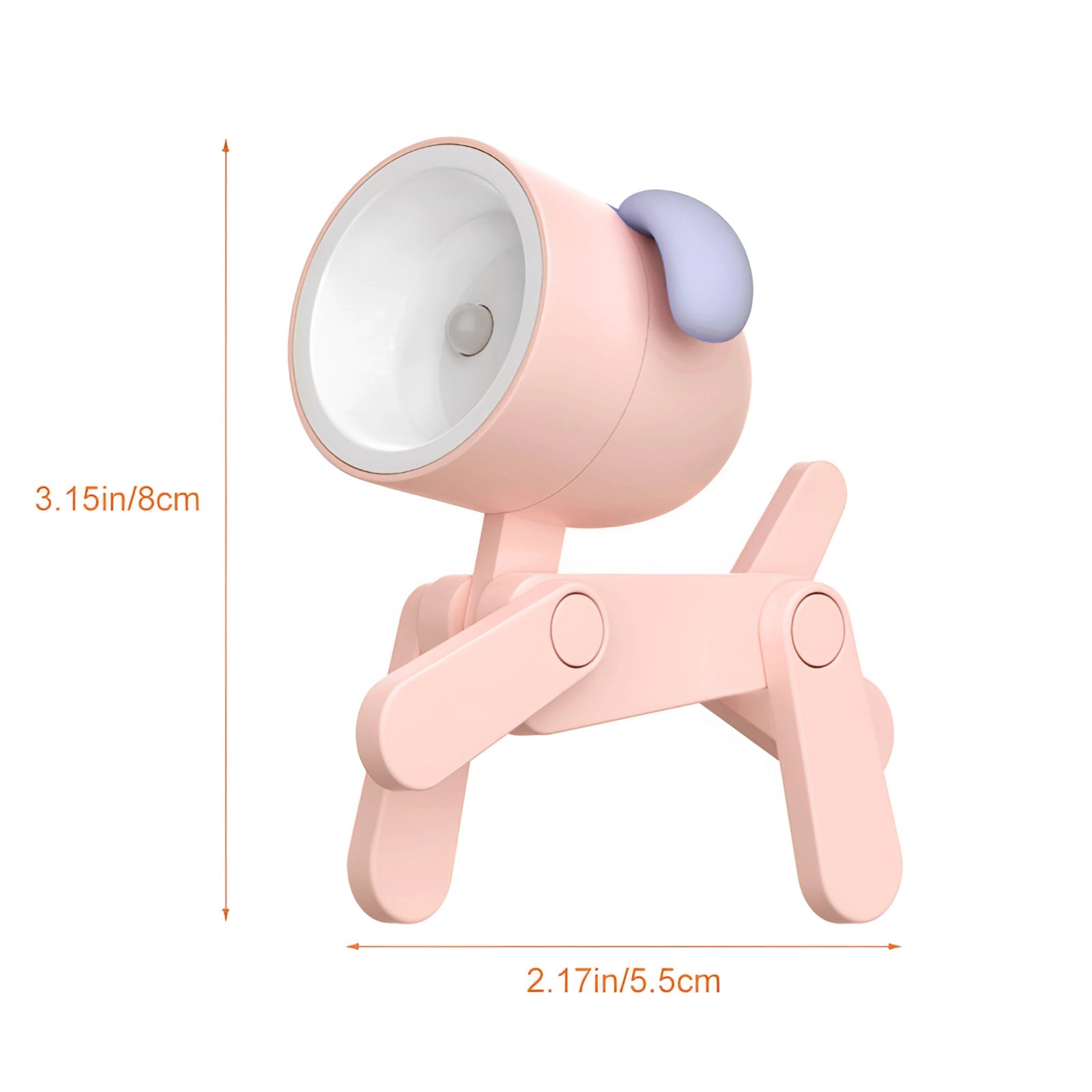 BlossomClip Clip-On LED USB Desk Lamp In Pink With Flexible Arm | Temsk