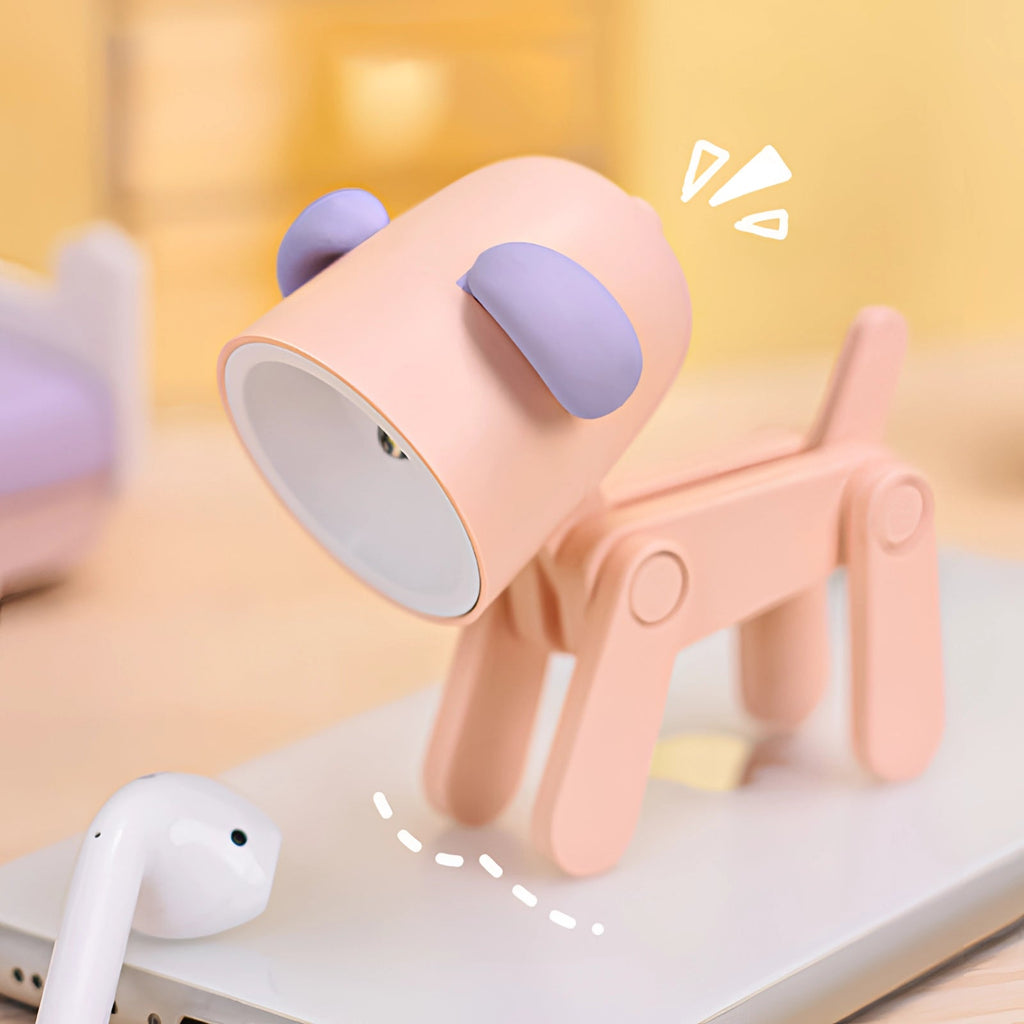 BlossomClip Clip-On LED USB Desk Lamp In Pink With Flexible Arm | Temsk