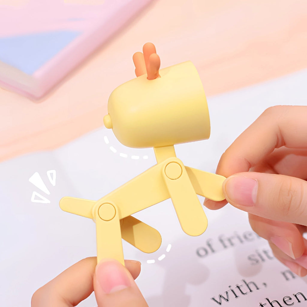 BlossomClip Clip-On LED USB Desk Lamp In Pink With Flexible Arm | Temsk