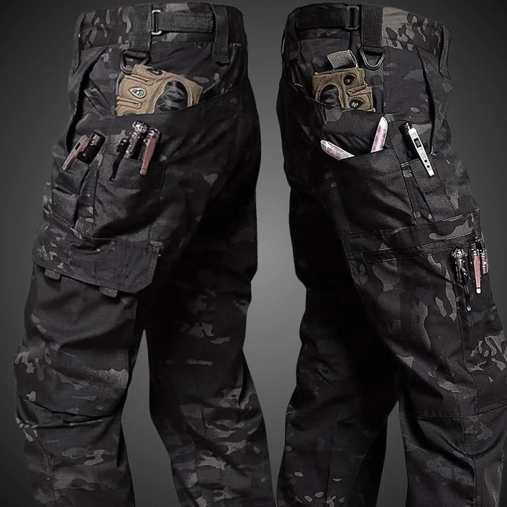 TrailForge taktische Camo-Cargohose für maximale Funktionalität | Temsk
